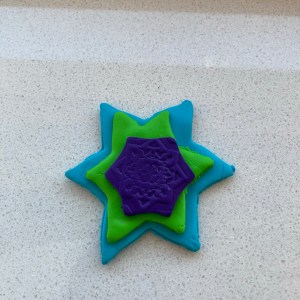 Multi-Layered Polymer Clay Star