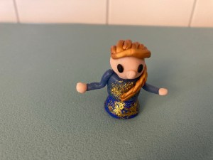 Polymer Clay Elsa from Frozen