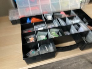 My polymer clay storage box