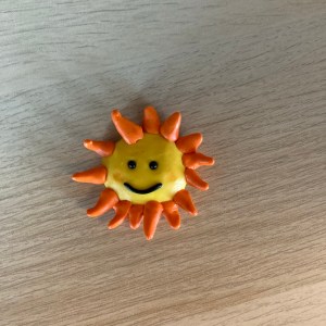 Polymer Clay Kawaii Sun