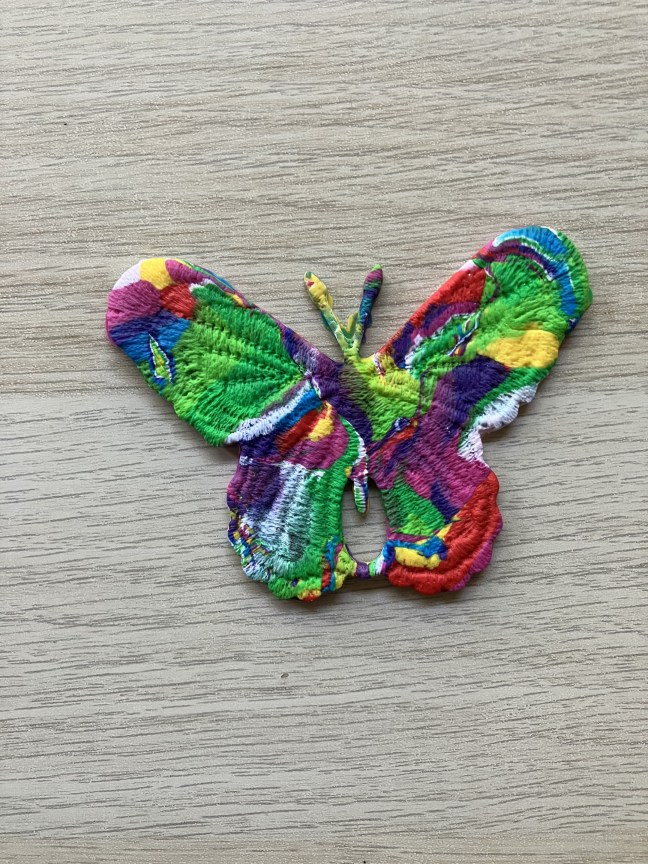 Polymer clay butterfly