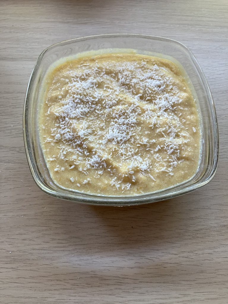 Mango mousse